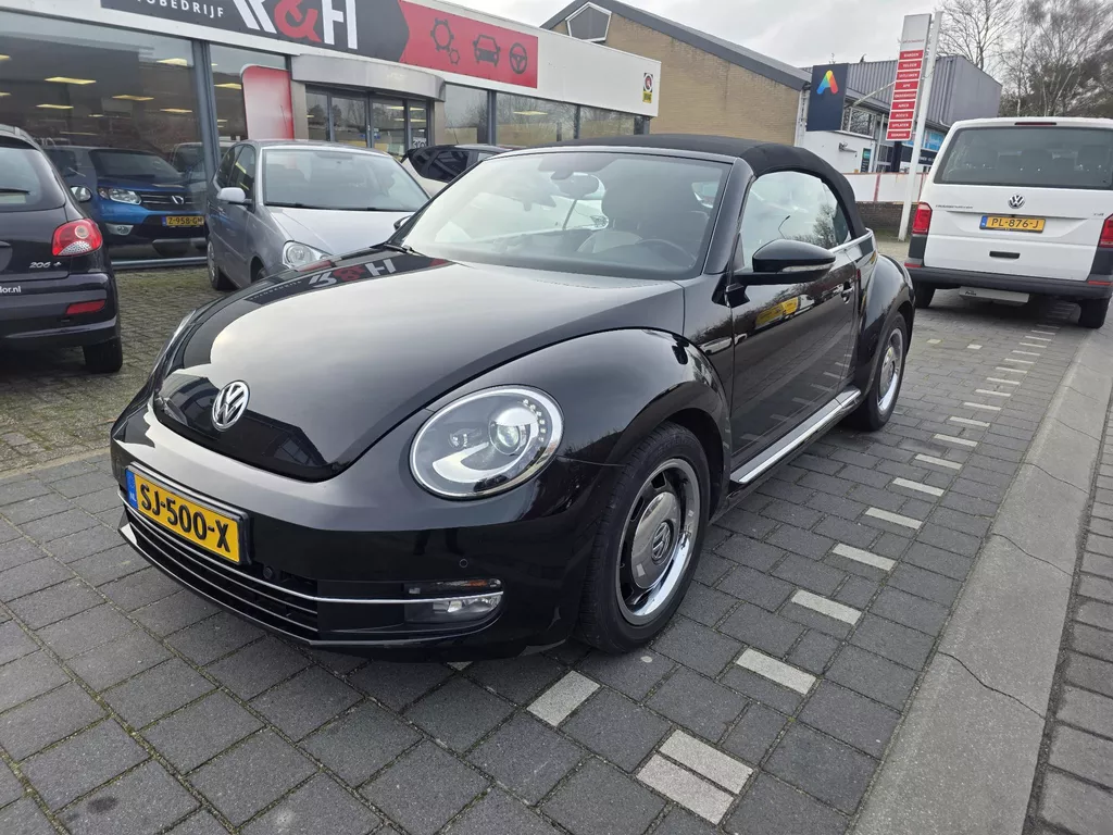 Volkswagen Beetle Cabriolet 1.2 TSI Design airco, cruise control, automaat, elektrische kap,