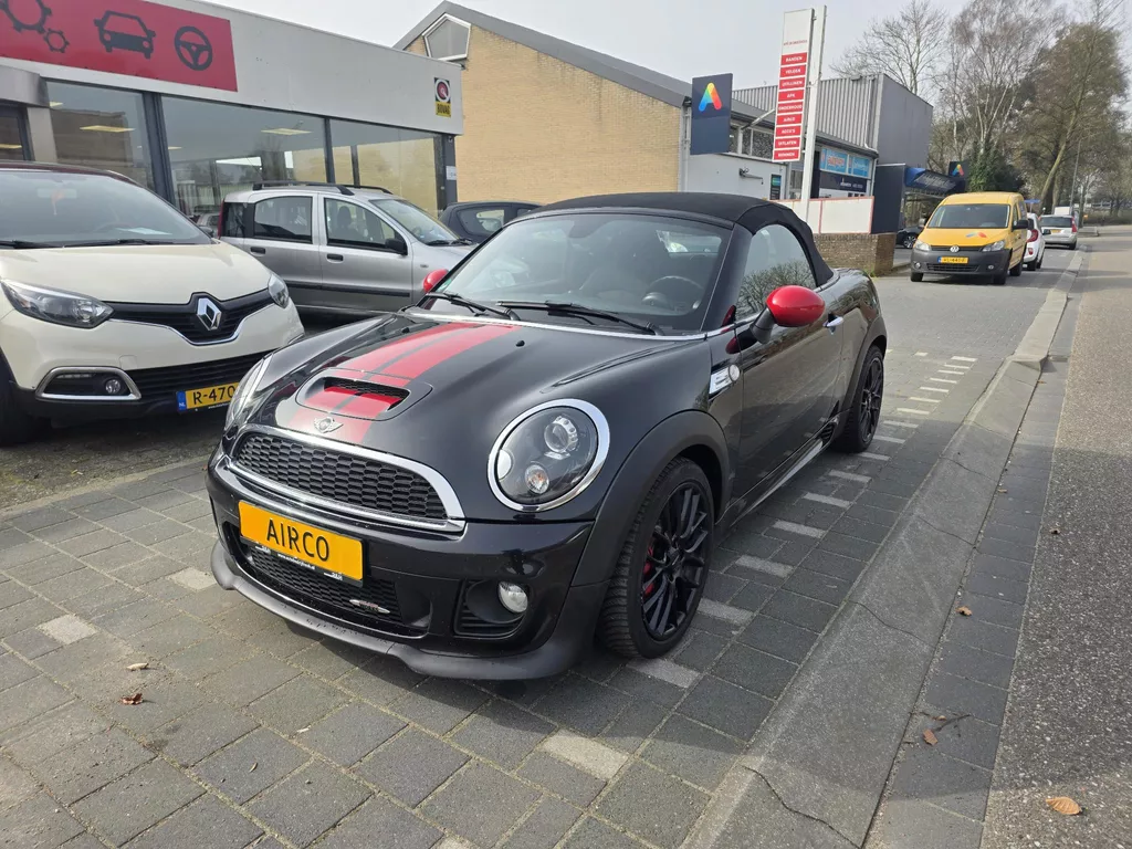 Mini Mini 1.6 John Cooper Works roadster sportvelgen, clima, navigatie, cruise control, enz