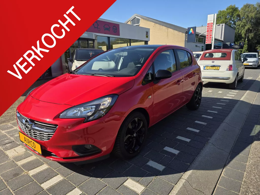 Opel Corsa 1.4 color edition 5 deurs, airco, sportvelgen, cruise control, stoelverwing, stuur verwarming, enz