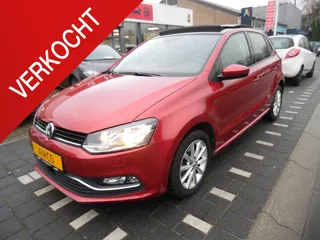 Volkswagen Polo 1.2 TSI lounge automaat, cruise control, airco, stoelverwarming, sportvelgen, elektrisch, panoramadak